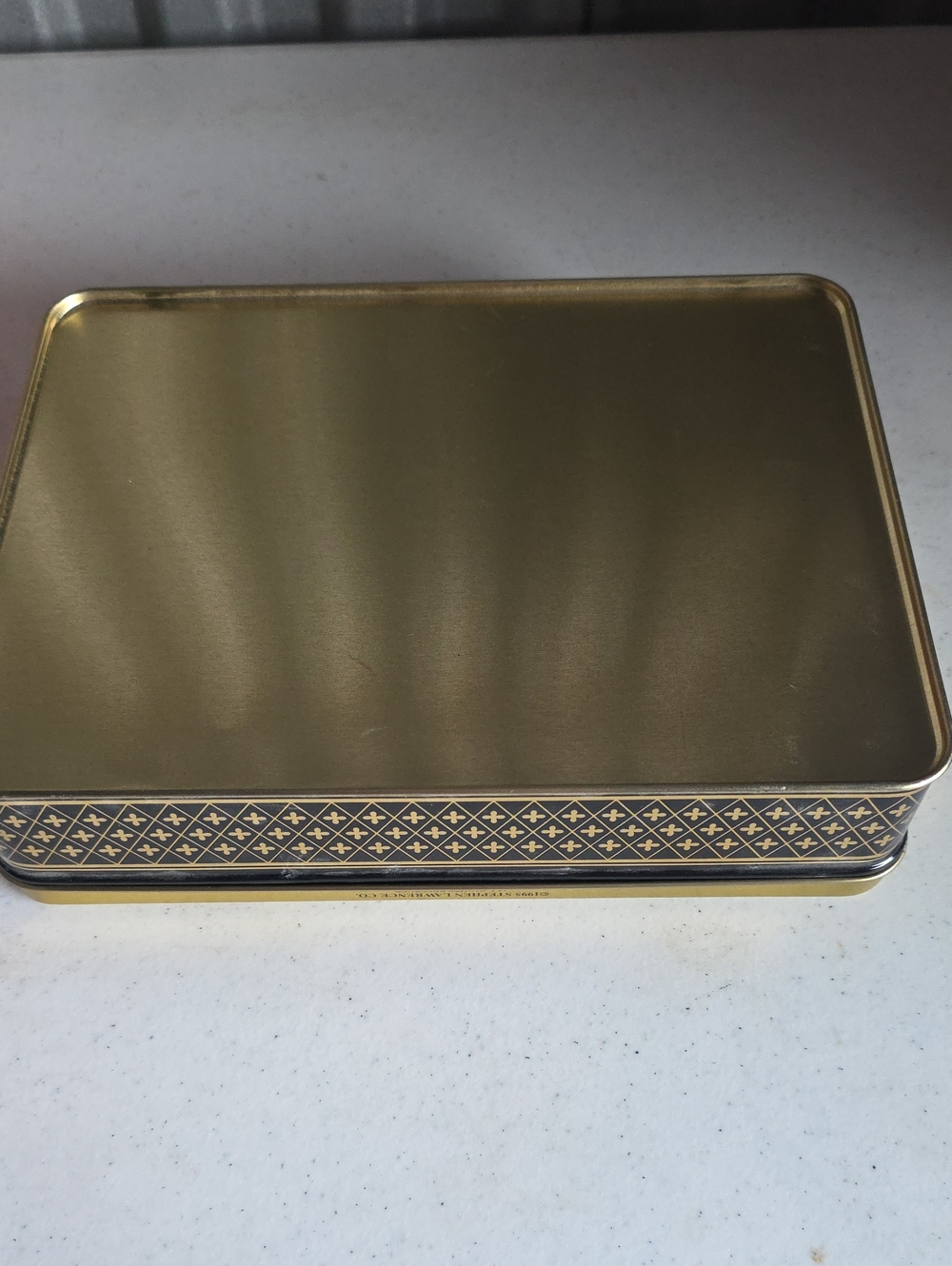 1995 Stephen Lawrence Co. Stationary Cat Tin Box - Picture 3 of 5